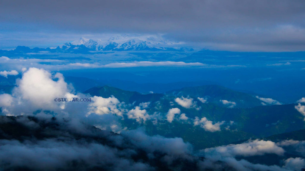 kanchenjunga view from dawaipani